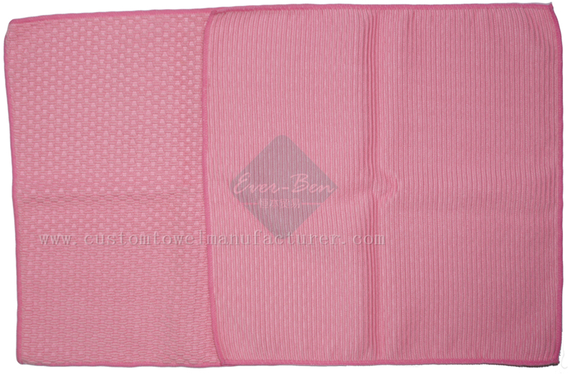 China Bulk Custom polyester microfiber Waffle Towel cloth Factory|Structurer Quick Dry Washcloth Manufacturer